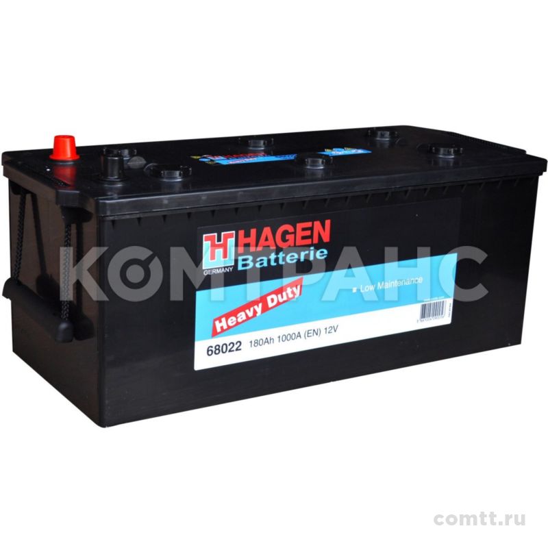 ����������� 180Ah / 1000 A / 12V HEAVY DUTY 68022 Hagen batterie